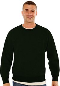 Fleece Crewneck Sweatshirt Navy (W2001)